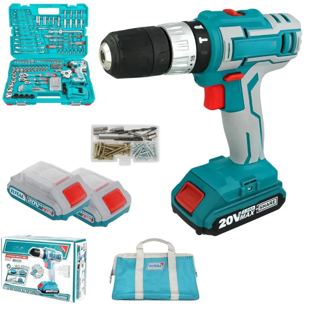 TitanDrill professional impact drill kit