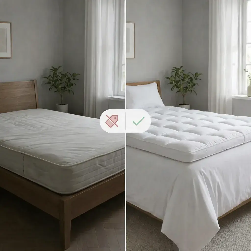 Risparmio economico con il Topper Paradise rispetto a un nuovo materasso